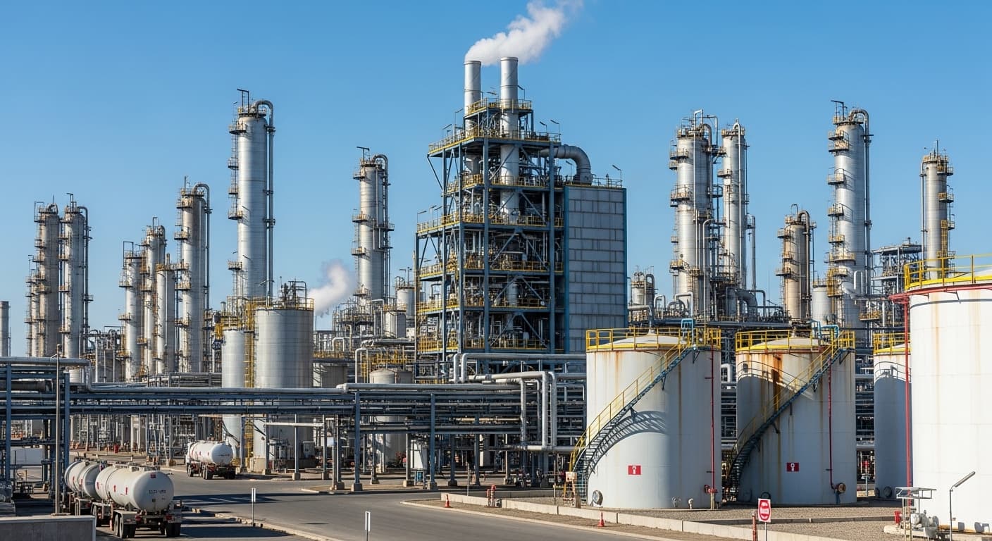 Fertilizer processing plant