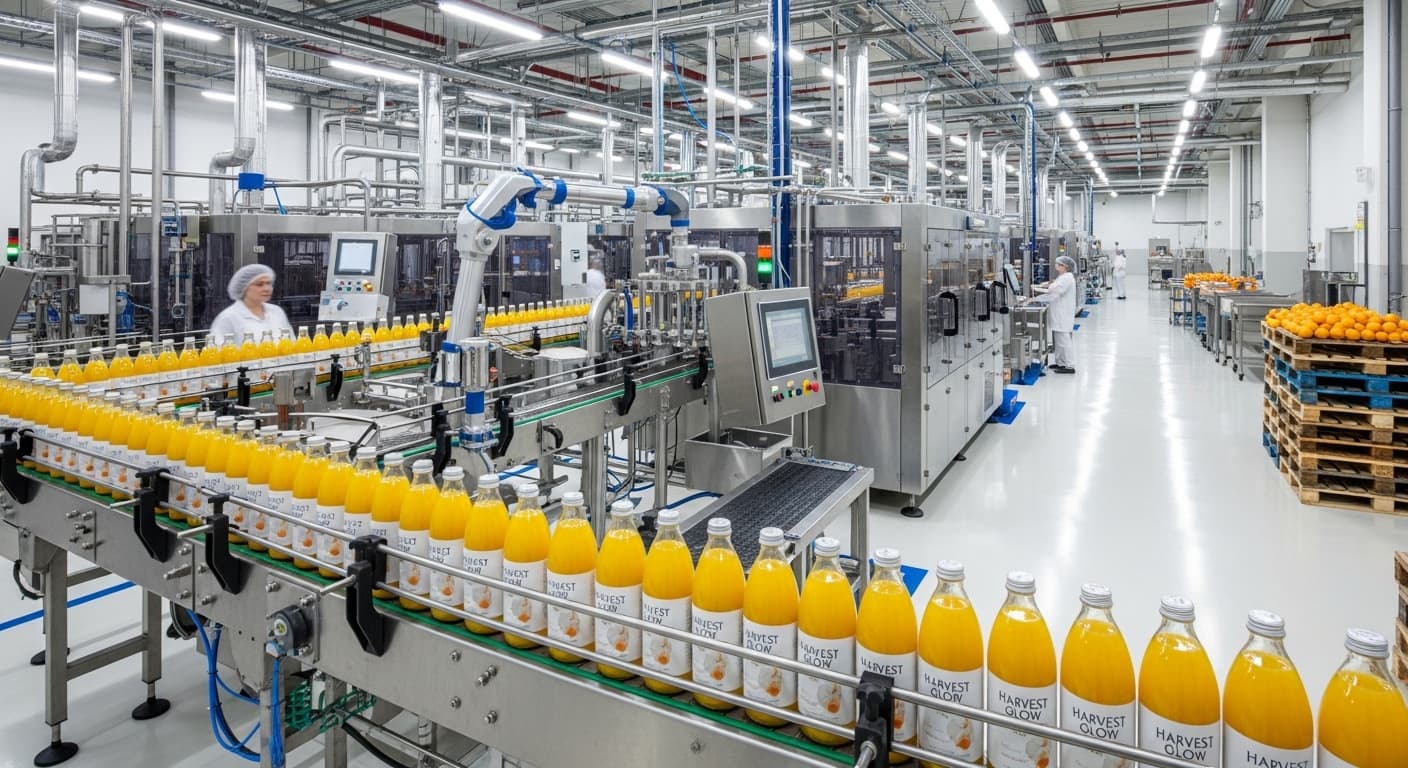 Food and beverage production facility