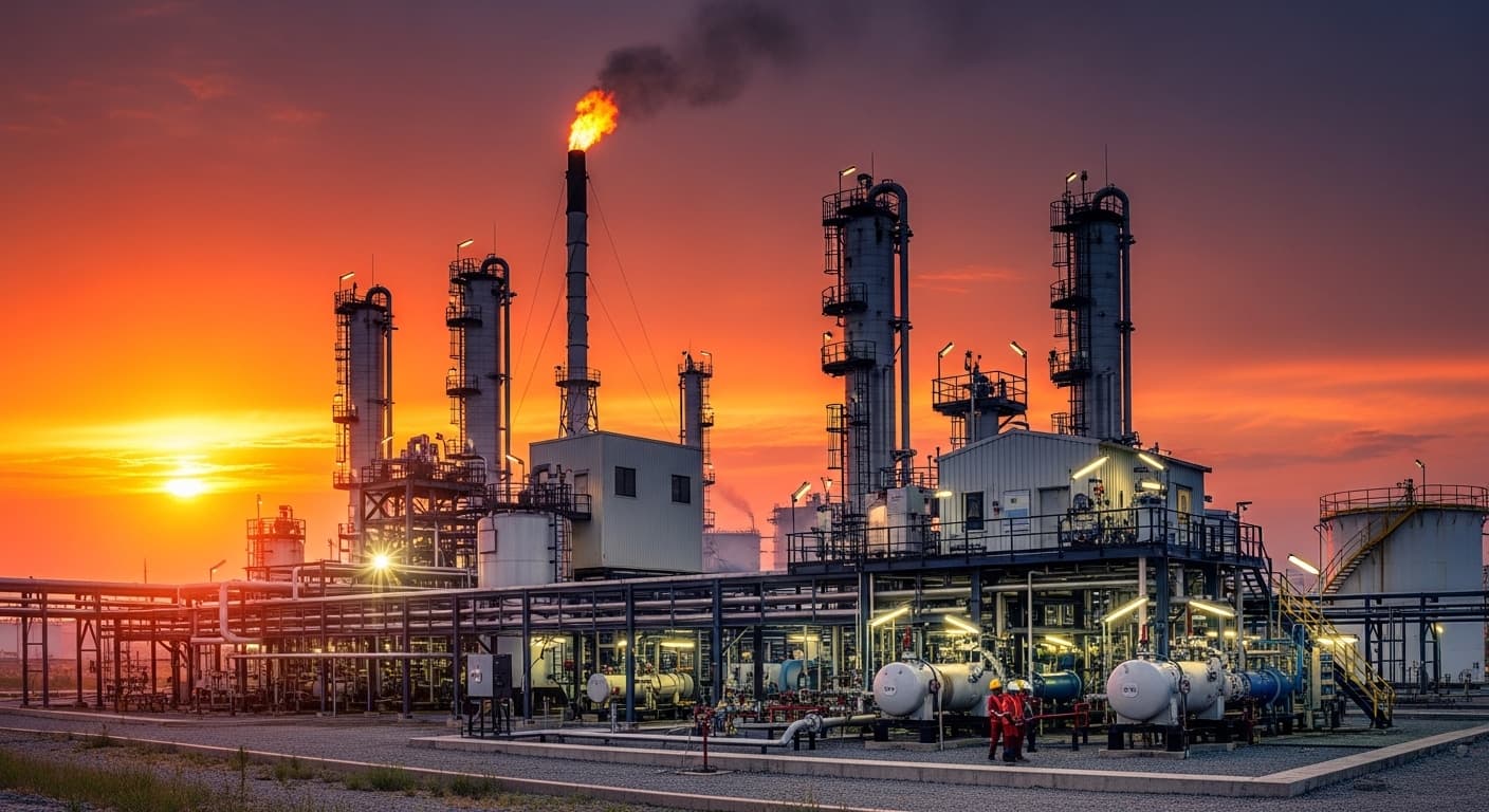 Oil and gas industrial operations